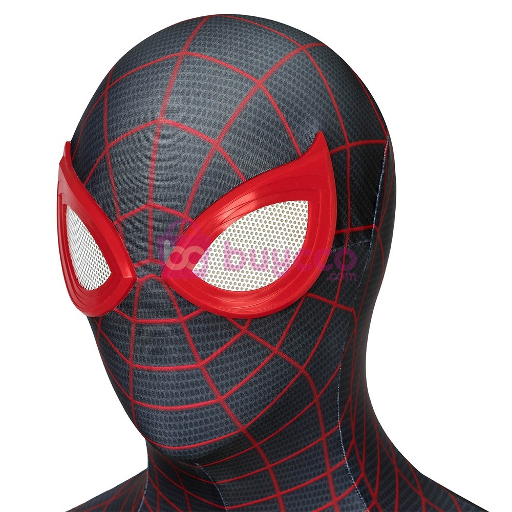 Miles Morales Cosplay Suit Spider-man Miles Morales PS5 ...