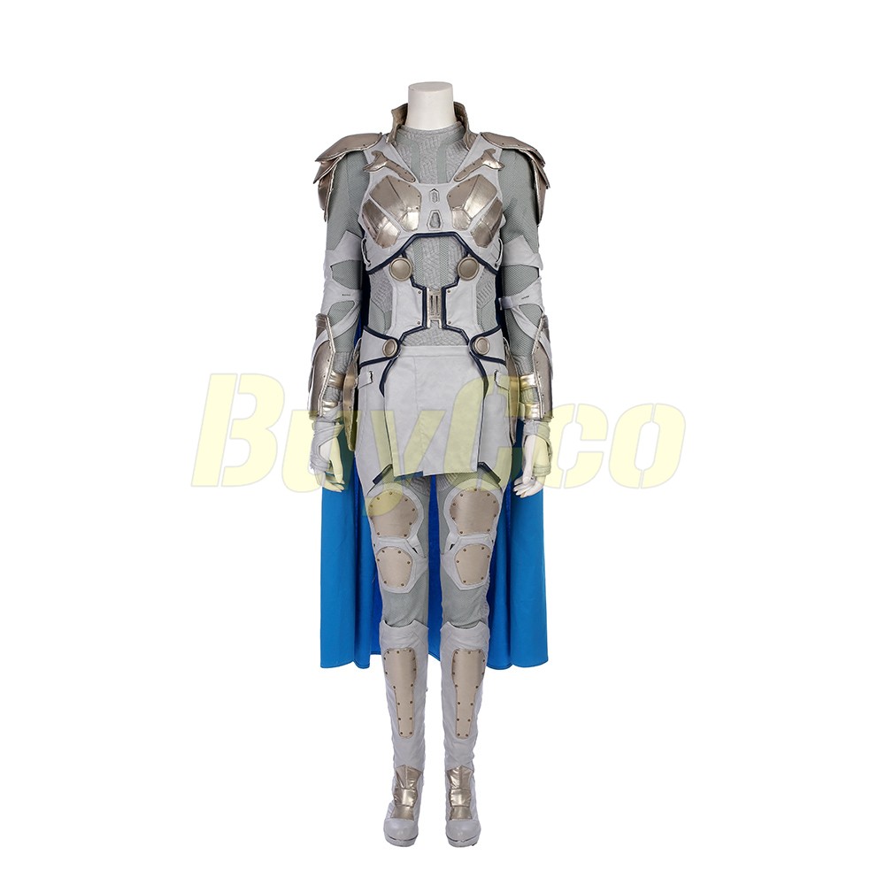 Thor Valkyrie Cosplay Costume Thor Ragnarok White Battle Suit Edition