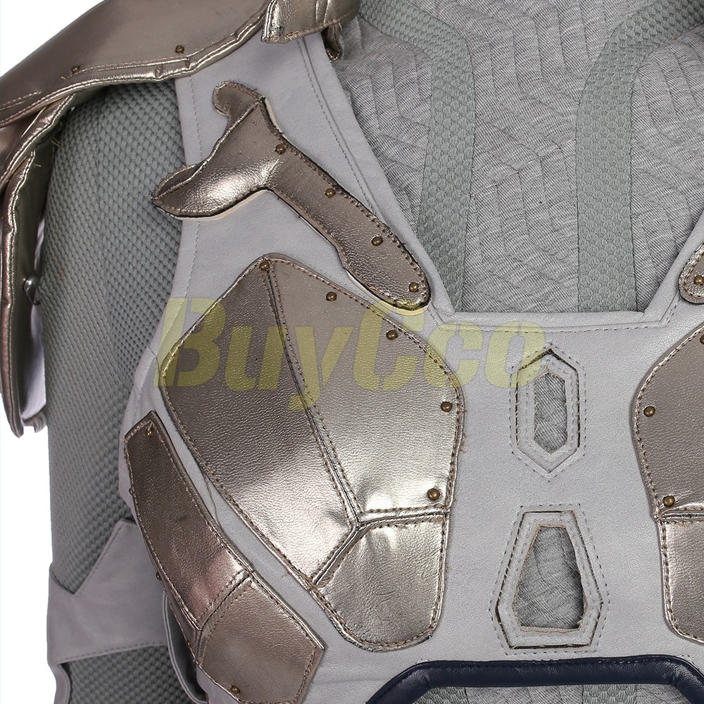 Thor Valkyrie Cosplay Costume Thor Ragnarok White Battle Suit Edition