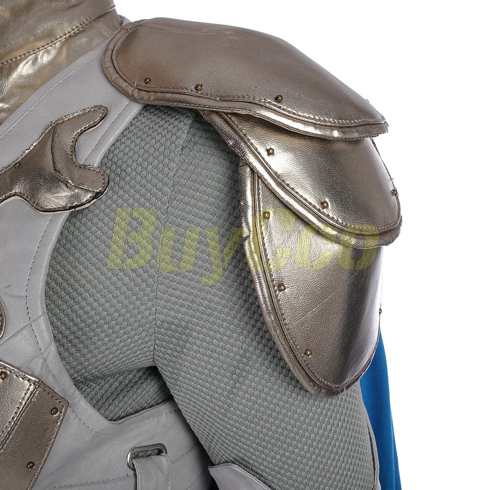 Thor Valkyrie Cosplay Costume Thor Ragnarok White Battle Suit Edition