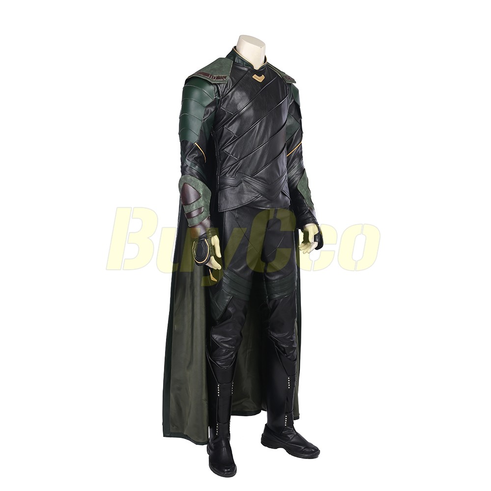Loki Cosplay Costume Thor Ragnarok Deluxe Edition