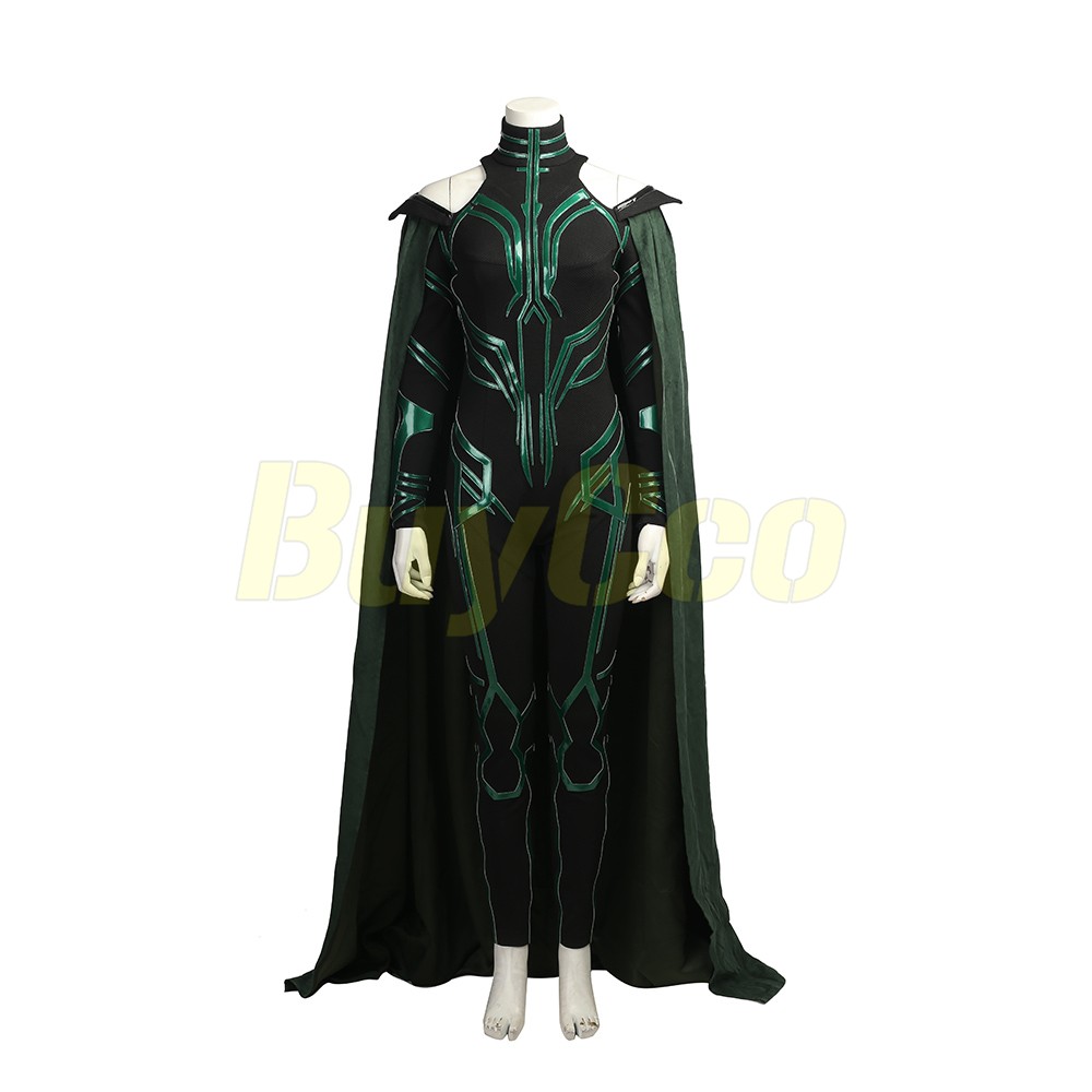 Hela Outfits Cosplay Costume Thor Ragnarok Black Edition
