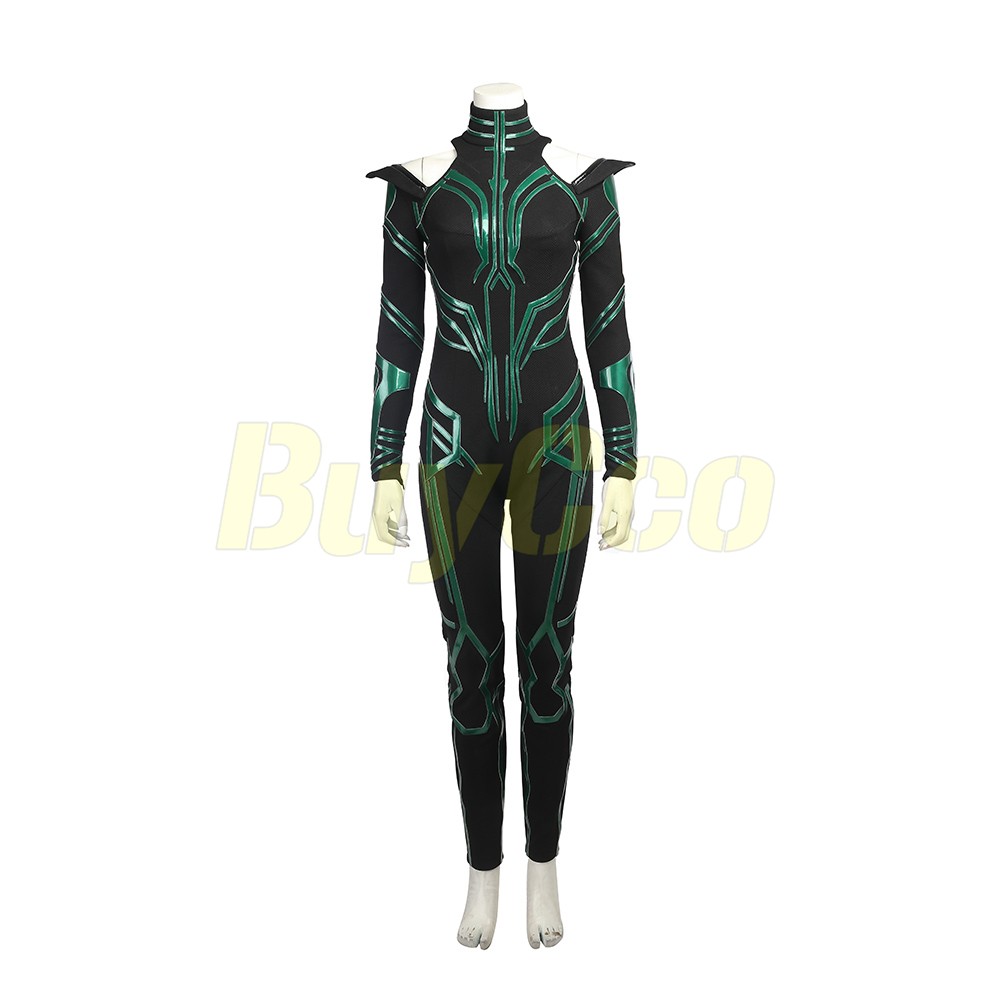 Hela Outfits Cosplay Costume Thor Ragnarok Black Edition