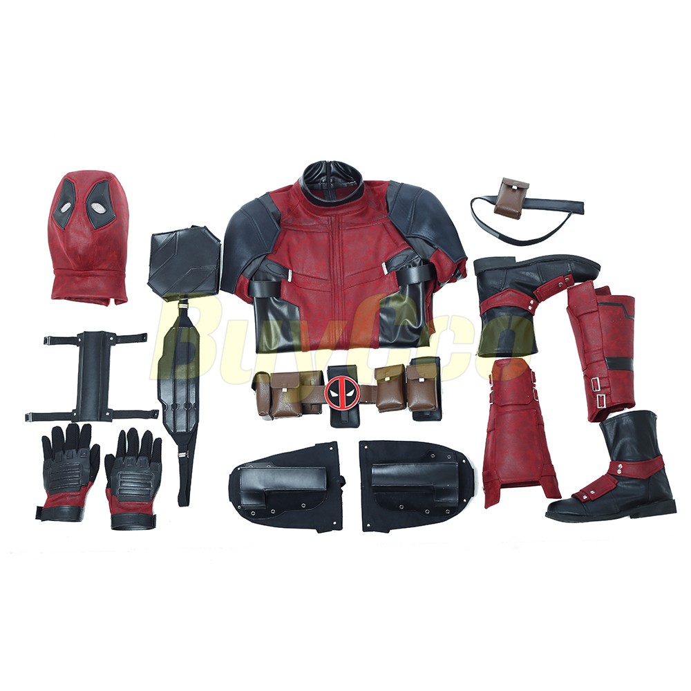 Deadpool 2 Wade Wilson Cosplay Costume Deluxe Edition