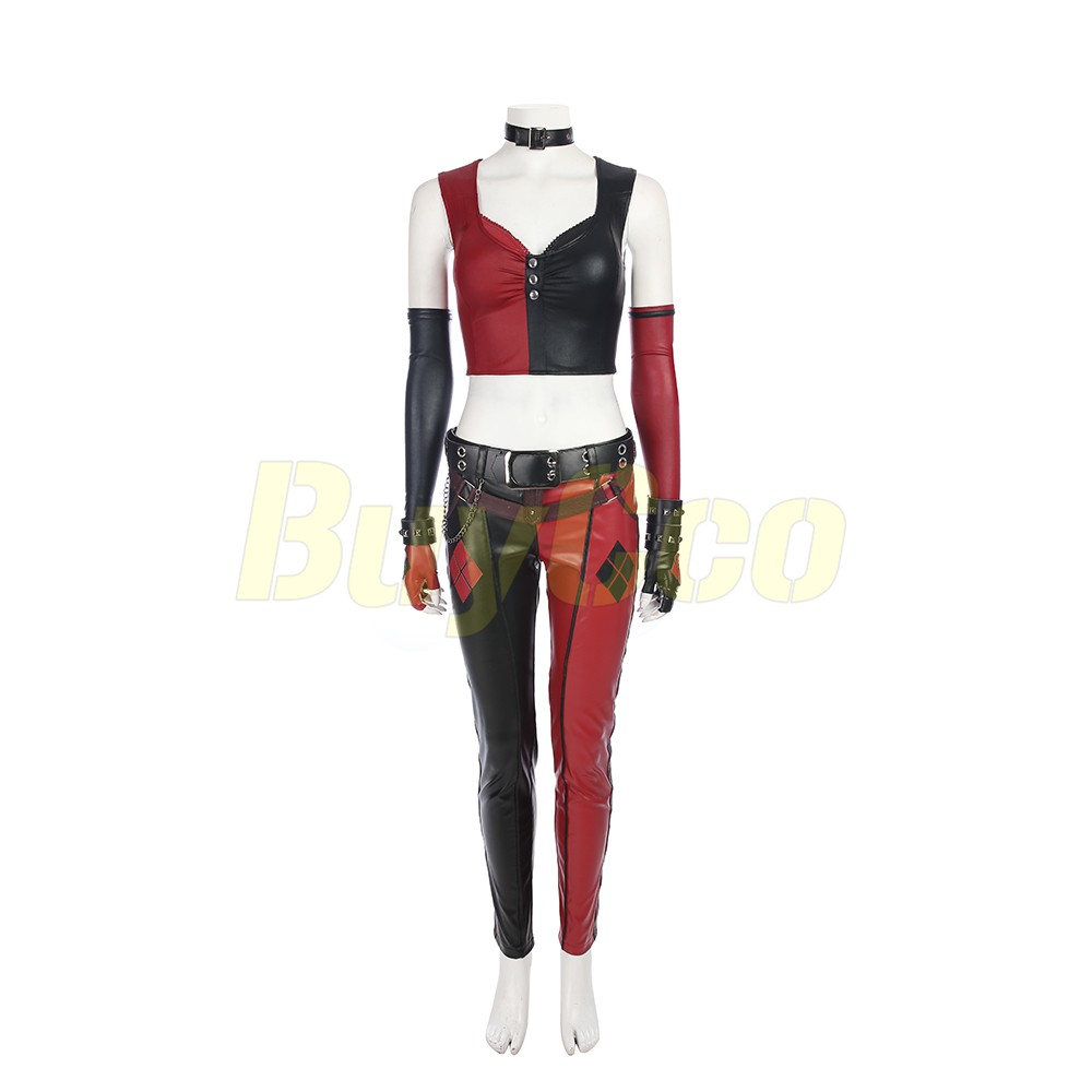 Harley Quinn Cosplay Costume Batman Arkham City Costume Xzw1800139