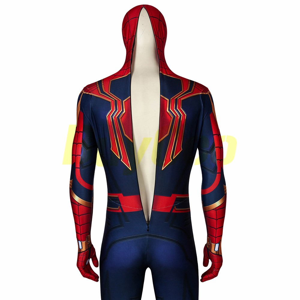 Iron Spider-man Ver.2 Suit Endgame Spiderman Cosplay Costume