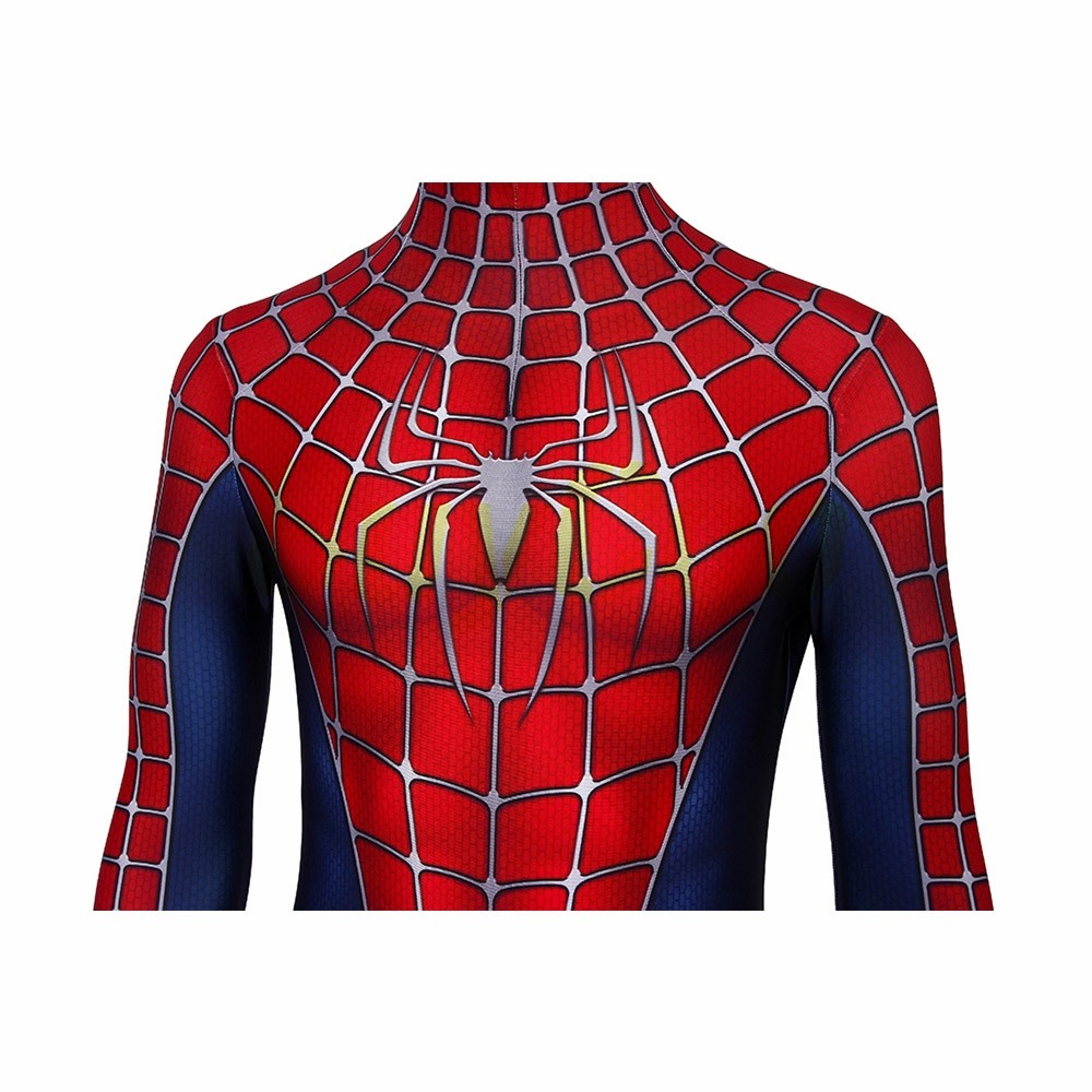 Tobey Maguire Cosplay Costume Spider Man 2 Suit