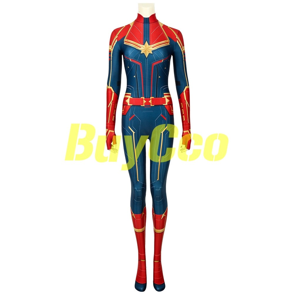 Captain Marvel 3d Printed Bodysuit Carol Danvers Cosplay Zentai
