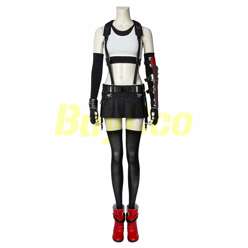 Tifa Lockhart Cosplay Costumes Final Fantasy 7 Suit