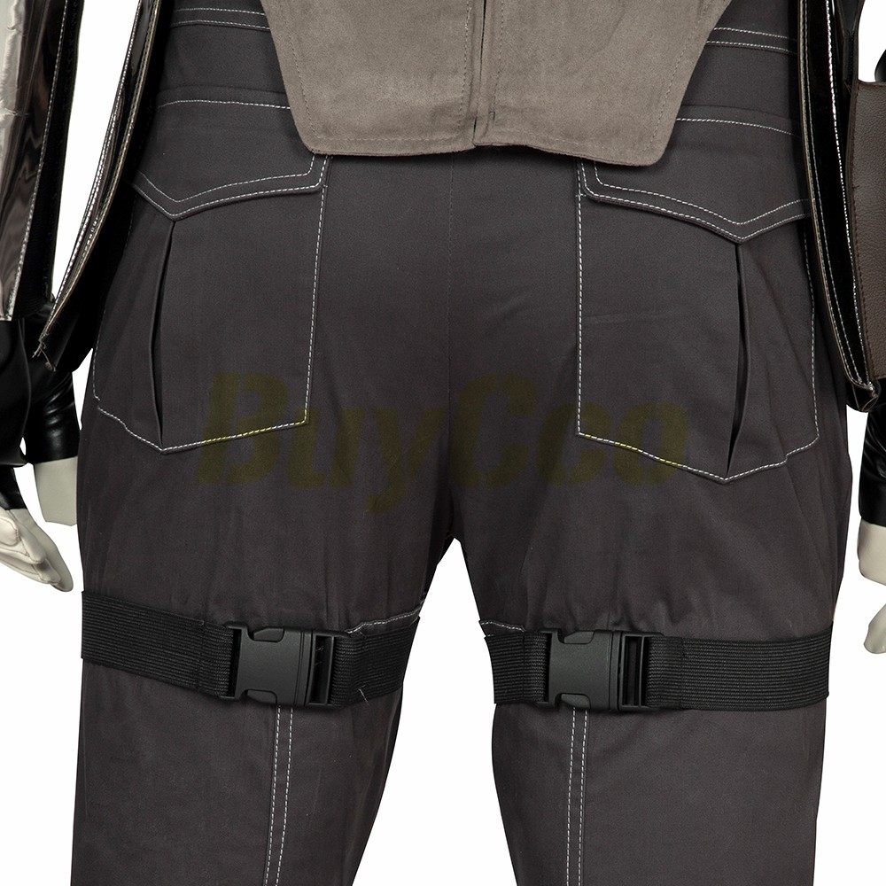 The Mandalorian Star Wars Cosplay Costumes Artificial Leather Suits